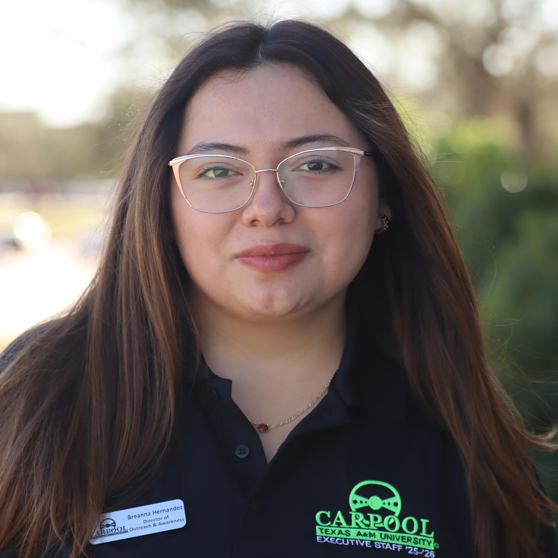 Breanna Hernandez - Director of Outreach